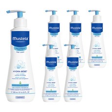 mustela 慕之恬廊 爽身潤膚乳, 300ml, 6罐