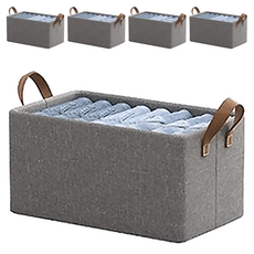 鋼架收納盒 46 x 30 x 20cm 453g, 5個, 灰色