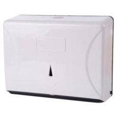 免打孔擦手紙巾盒, 純白色, 1個