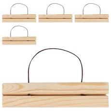 A-ONE 匯旺 實木磁吸式掛畫夾 5入, 21cm, 1組