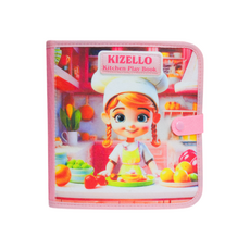 KIZELLO 與媽媽一起玩的感官發展靜靜書, 廚房遊戲, 1個