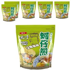 華元 波的多洋芋片 HEN濃厚蚵仔煎口味, 213g, 6包