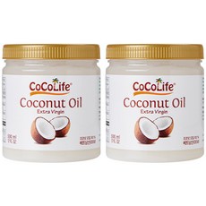 CoCoLife Extra Virgin 嚴選椰子油, 2個, 500ml
