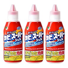 Mitsuei 浴室除菌除霉凝膠, 100g, 省時省力輕鬆去除霉菌, 浴室磁磚縫隙清潔, 強效滲透去除污垢, 3瓶