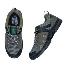 Hanama 悍馬 輕量功能休閒鞋, 26cm, 灰色 + 綠色