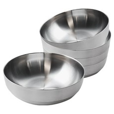 雙層霧面冷麵碗 22cm, 5個, 單一顏色