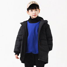 키즈레시피 아동용 캡 후드 경량 롱 패딩