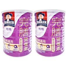 QUAKER 桂格 完膳 完膳營養素 糖尿病穩健配方, 900g, 2罐