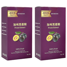 SnowIOU 樹飛雪 加州黑棗精 14條, 2個, 140g