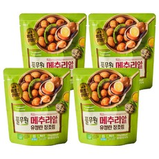 풀무원 메추리알 유정란 장조림, 170g, 4개
