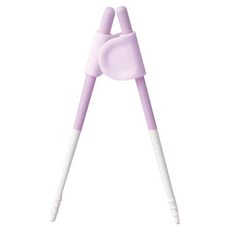 VIIDA Soufflé 抗菌學習筷套裝，附學習輔助器, 薰衣草紫, 1雙