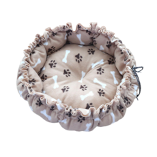 南瓜窩 奶咖爪印 三號 L, 1個