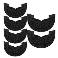 鞋底耐磨修復貼片 L, 3組, 黑色