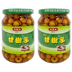 高慶泉 高山甘樹子 嚴選台灣阿里山樹子 不含防腐劑與化學色素, 380g, 2罐