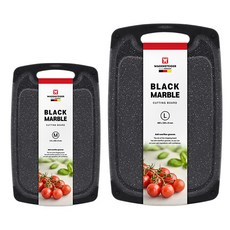 바겐슈타이거 블랙 마블 도마, 1세트, 중 + 대