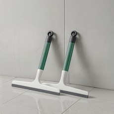 노베아 욕실 물기제거 스퀴지, 2개, 그린
