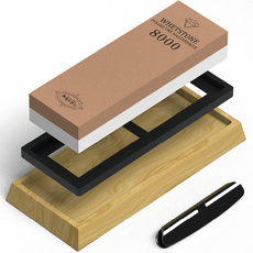 Chef Land收尾用光澤雙面磨刀石 3000號 8000號組, 1組