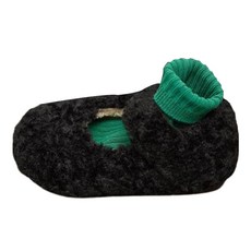 Yubli兒童款Daning刷毛魔鬼氈毛絨短靴