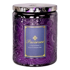 Pavaruni 香氛蠟燭卡菲那系列:秘密花園味道 450g淨重200g, 秘密花園味道, 450g, 1入