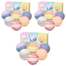 코아코스 배쓰밤 버블앤팝 컬렉션 220g x 6종 세트, 1.32kg, 3개