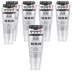 uno 新炭洗顏乳, 130g, 6條