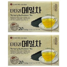 Jongsongdarin 韃靼蕎麥茶, 1.5g, 20包, 2盒