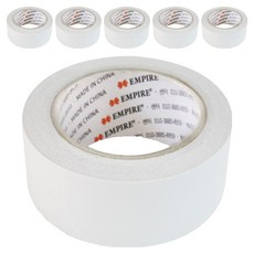 帝國工業雙面膠帶 48mm x 30m, 白色半透明, 6入