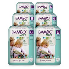 Bambo Nature 伴寶樂 Green黏貼型尿布, XXL, 120片