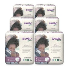 Bambo Nature 伴寶樂 Dream黏貼型尿布, 第5階段, 150片