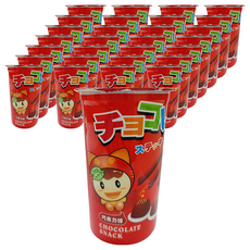 嬌旺製菓 巧克力棒杯 香酥巧克力棒, 30g, 40個