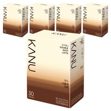 카누 더블샷 라떼 커피믹스 스틱, 30개 x 5개