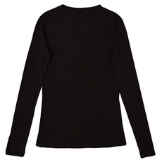 MAGNAN 天絲羊毛圓領內搭上衣 柔軟細緻 布料彈性佳