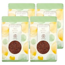 GreenMarket 菓青市集 紅藜麥 QUINOA 無乳糖/無麩質 黃金穀物, 4包, 200g