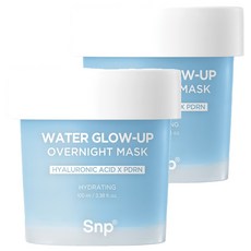Snp 水潤保濕晚安面膜, 2個, 100ml