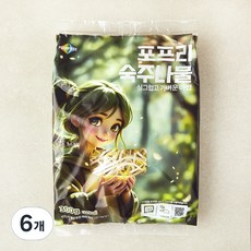 포프리 무농약 숙주나물, 300g, 6개