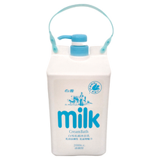 Snow White 白雪 milk 乳霜沐浴乳 清潤型, 2L, 1瓶