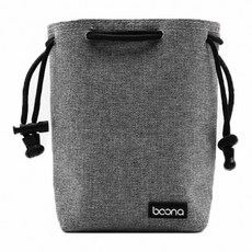 BOONA 相機收納包 L, 灰色, 1個