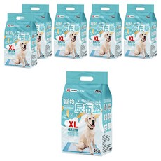 咪咪購物 寵物尿布墊 特厚款, 25片, 6包