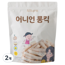 Allbarm 어니언 롱킥, 양파맛, 30g, 2개