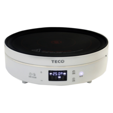 TECO 東元 圓形多段控溫電陶爐 一爐多用不挑鍋具 7段火力調節 精準溫控, YJ1351CB, 獨立式