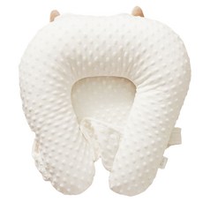 Kori Deer 可莉鹿 嬰兒防吐奶斜坡墊 仰角枕 鹿角款 白色