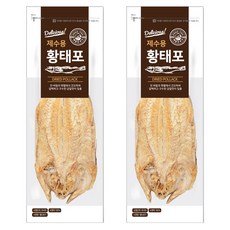 해맑은푸드 제수용 황태포 2미, 140g, 2개