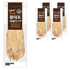 해맑은푸드 자연건조 황태포 2미, 140g, 5개