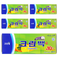 CLEANWRAP 保鮮袋 30cm x 50cm, 30 x 50 cm, 300入, 5個