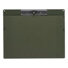 KOKUYO 國譽 2WAY展開式丹麥夾 可放A3紙張 附有鬆緊帶, 墨綠色, 1個