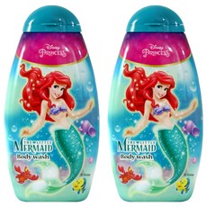 迪士尼美人魚沐浴露, 300ml, 2個
