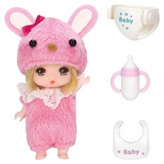 TAKARA TOMY Licca 莉卡娃娃 三胞胎佳子 LD-23, 1套, 多色