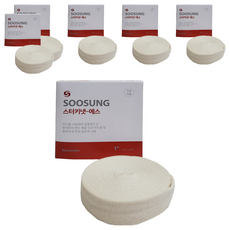 수성 스터키넷 에스 2.5cm x 10m 압박 탄력붕대, 1개입, 6개