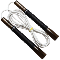 JFROPE Twinkle Freestyle Tornado 高速跳繩, 黑色 + 白色條紋