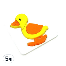 원목동물 입체퍼즐 오리, 5개